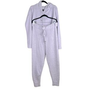 MeMoi Collection Lavender Super Soft Fuzzy 2 Pc Pajama Set Size XL NWOT